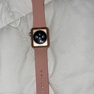 Rose gold Apple Watch